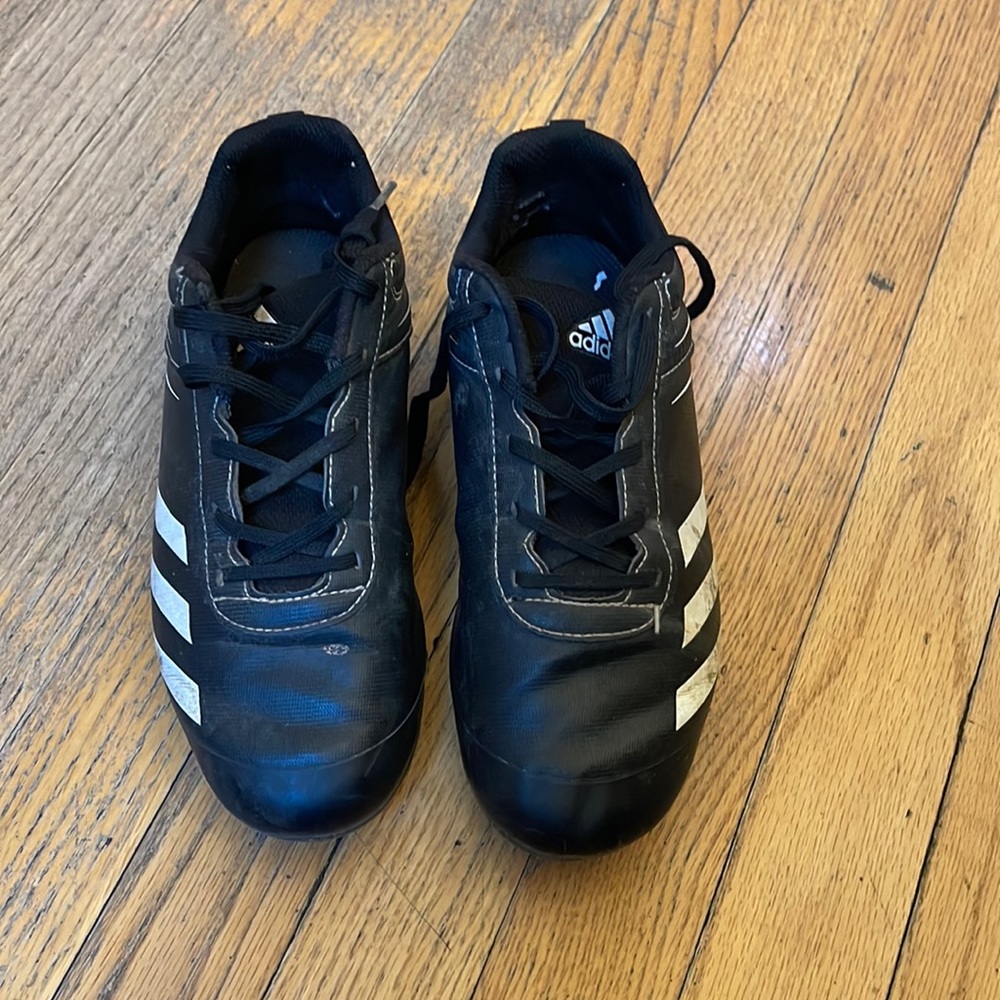 Black Adidas Cleats